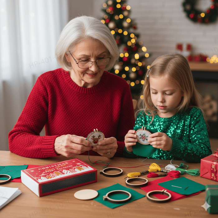 🏆🔥Christmas Cross Stitch Advent Calendar
