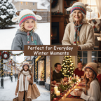 Festive Christmas Antler Hat