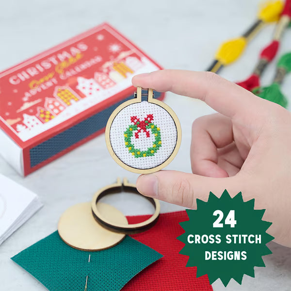 🏆🔥Christmas Cross Stitch Advent Calendar