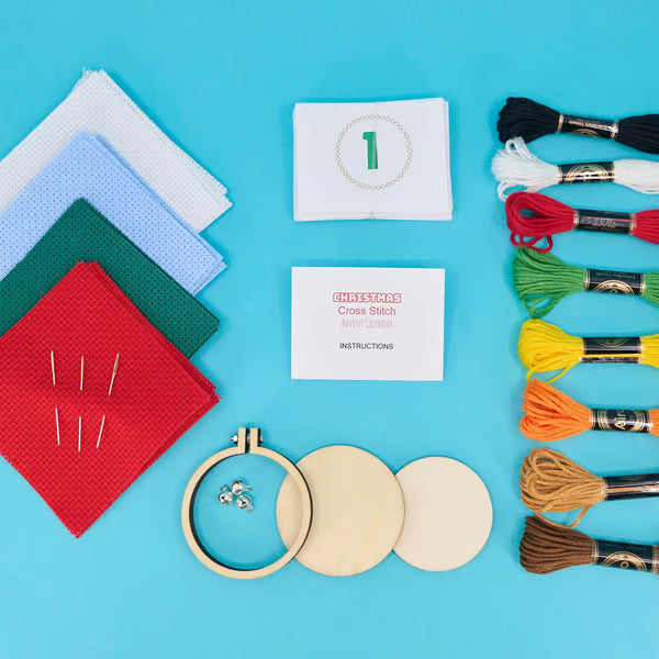 🏆🔥Christmas Cross Stitch Advent Calendar