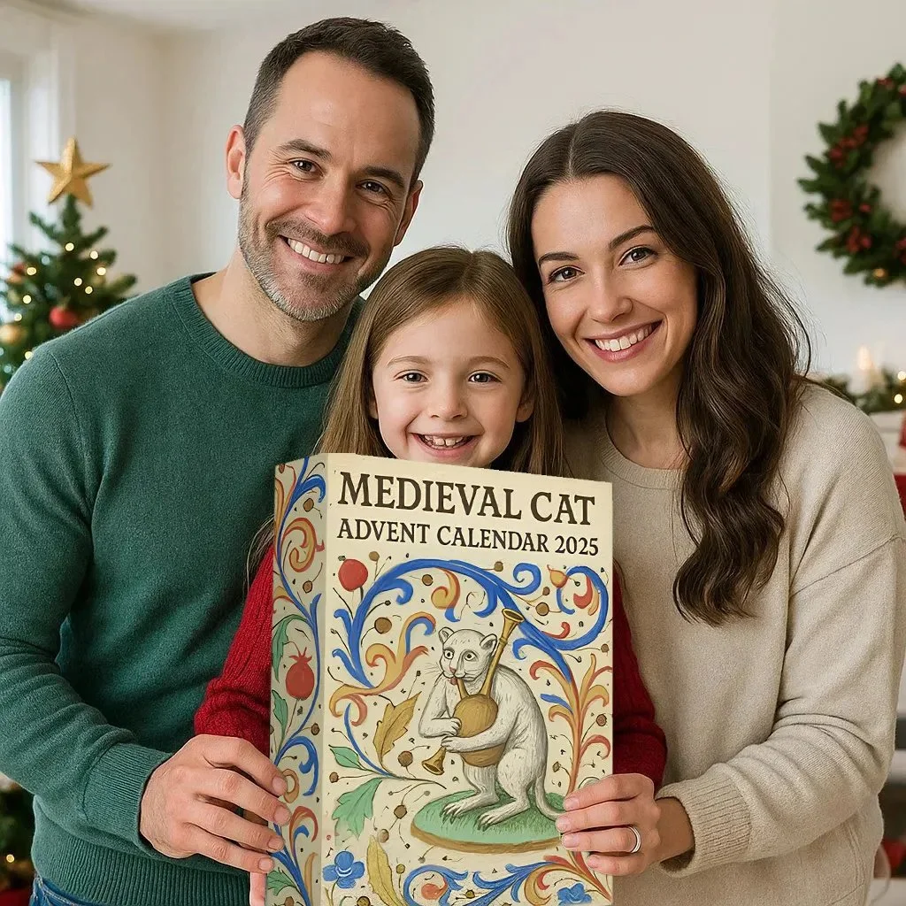 🔥LAST DAY 49% OFF - ✨Medieval Cat Advent Calendar 2026