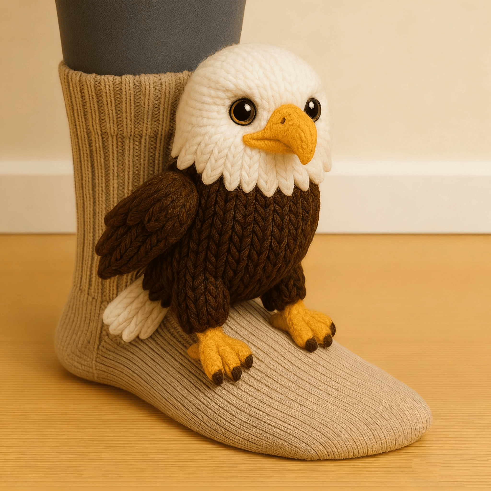 🔥Last Day 49% OFF-2025 Architecturm®3D Knit Animal Socks (A pair)🧦