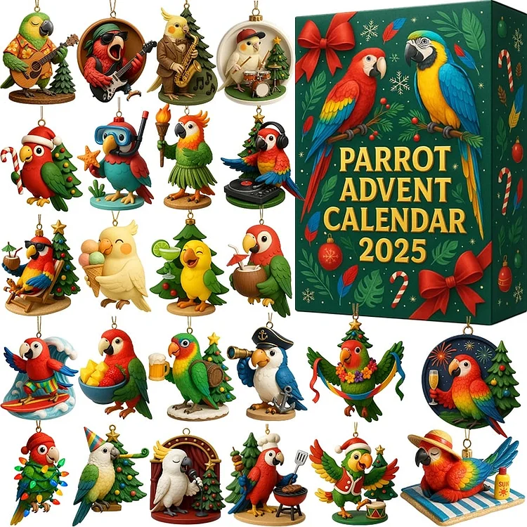 🔥Last Day 49% Off🦜Parrot Advent Calendar 2025