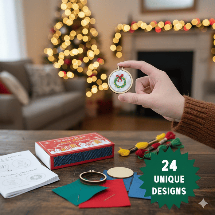 🏆🔥Christmas Cross Stitch Advent Calendar